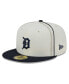 Фото #2 товара Men's Cream, Navy Detroit Tigers Chrome Sutash 59FIFTY Fitted Hat