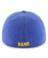 Фото #3 товара Men's Royal Los Angeles Rams Gridiron Classics Franchise Legacy Fitted Hat