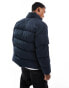 Фото #3 товара Tommy Hilfiger High Neck Down Puffer Jacket in Dark Blue