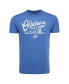 Фото #1 товара Men's & Women's Blue Oklahoma City Thunder Comfy Super Soft Tri-Blend T-Shirt
