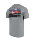 ფოტო #4 პროდუქტის Men's Gray Florida Gators Comfort Colors Campus Scenery T-shirt