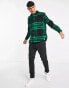 Only & Sons heavyweight check shirt in black and green