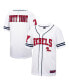 Фото #1 товара Men's White and Navy Ole Miss Rebels Free Spirited Baseball Jersey