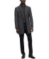 Men's Slim-Fit Patterned Coat