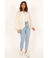 ფოტო #2 პროდუქტის Women's Hailey Oversized Sleeve Cardigan