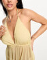 Ann Summers strappy beach summer dress in gold