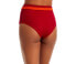 Johanna Ortiz Tangelo Cumbi Belted Reversible Bikini Bottom Red Size Large