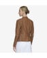 ფოტო #12 პროდუქტის Glenbrook Lightweight Women's Leather Racer Jacket