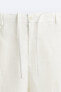 Фото #8 товара 100% linen trousers ZARA