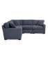 Фото #19 товара Radley Fabric 5-Pc. Sectional Sofa with Corner Piece, Created for Macy's