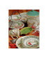 Holly and Ivy 4-Pc. Dessert Plate