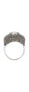 ფოტო #2 პროდუქტის Suzy Levian Sterling Silver Cubic Zirconia Pink and Brown Halo Pave Ring