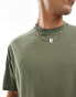 ASOS DESIGN essential oversized t-shirt in khaki