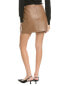 Фото #2 товара Lamarque Remy Leather Mini Skirt Women's