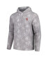 ფოტო #3 პროდუქტის Men's Gray Oklahoma Sooners Palm Frenzy Hoodie Long Sleeve T-Shirt