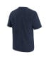 ფოტო #3 პროდუქტის Big Boys Navy Memphis Grizzlies Swoosh T-shirt