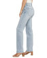 ფოტო #3 პროდუქტის Women's Highly Desirable High Rise Straight Leg Jeans