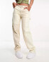 GUESS Originals carpenter jeans in tan wash Hellbraune Go-Laurie-Waschung, W34 - фото #2