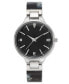 ფოტო #1 პროდუქტის Women's Black Bracelet Watch 36mm, Created for Macy's