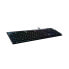 Logitech G G815 LIGHTSYNC RGB Mechanical Gaming Keyboard - GL Linear - Full-size (100%) - USB - Mechanical - QWERTZ - Carbon