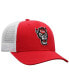 Фото #4 товара Men's Red, White NC State Wolfpack Trucker Snapback Hat
