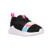 Фото #2 товара Puma Wired Run Tie Dye Lace Up Infant Girls Black Sneakers Casual Shoes 381549-