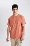 Erkek T-shirt V7699az/og350 Orange