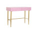 Фото #1 товара Журнальный столик DKD Home Decor Розовый Позолоченный Металл Древесина манго современный (90 x 45 x 74 cm)