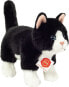 Фото #1 товара Katze stehend schwarz/weiß, ca. 20 cm