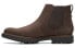 Классические мужские кожаные ботинки Clarks Craftdale2Hall 261691277 Deep Brown 42 - фото #1