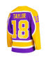 Фото #2 товара Men's Dave Taylor Purple Los Angeles Kings 1980/81 Blue Line Player Jersey