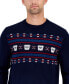 Фото #3 товара Men's Bulldog Fair Isle Sweater, Created for Macy's