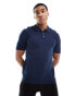 Фото #1 товара Jack & Jones knitted polo in navy