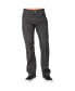 Фото #1 товара Men's Relaxed Straight Leg coated Black Premium Denim Jeans Zipper Pocket