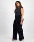 Plus Size Velour Pull-On Pants