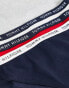 Tommy Hilfiger 3 pack brief in navy white and red