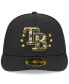 ფოტო #3 პროდუქტის Men's Black Tampa Bay Rays 2024 Armed Forces Day Low Profile 59FIFTY Fitted Hat