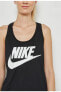 Фото #3 товара Майка спортивная Nike Essential Tank Top черная для женщин