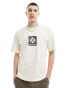 Фото #1 товара Columbia Reventure box logo t-shirt in chalk