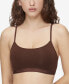 Фото #1 товара Women's Form To Body Unlined Bralette QF6757