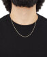 ფოტო #3 პროდუქტის Glitter Rope Link 20" Chain Necklace (1-3/4mm) in 10k Gold