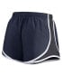 Women's Navy Dallas Cowboys Plus Size Tempo Shorts