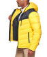 Фото #3 товара Men's Chevron Quilted Hooded Puffer Jacket, Created for Macy's