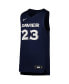 ფოტო #2 პროდუქტის Big Boys #23 Navy Xavier Musketeers Icon Replica Basketball Jersey