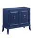 Clem Console Table in Blue Finish