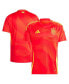 Фото #1 товара Men's Scarlet Spain National Team 2024 Home Replica Jersey