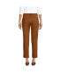 ფოტო #4 პროდუქტის Women's Flex Mid Rise Pull On Crop Pants