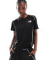 Фото #1 товара The North Face Training Hakuun contour seam boxy fit t-shirt in black