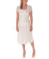 Фото #1 товара Платье Maison Tara с кружевным лифом и складками для женщин