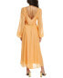 Фото #2 товара Suboo Aura Cutout Midi Dress Women's Orange M